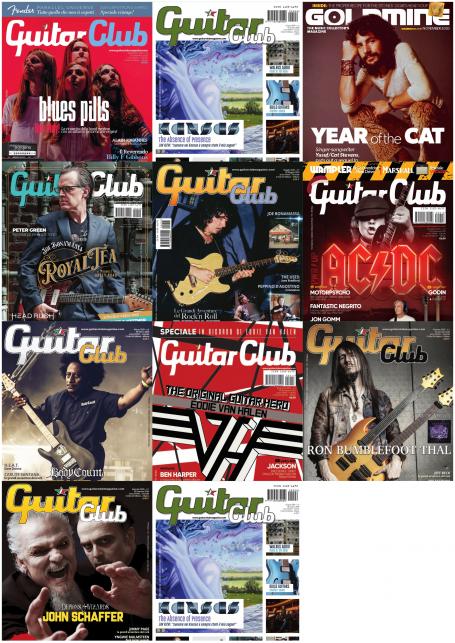 GuitarClub Magazine - Full Year 2020 Issues Collection