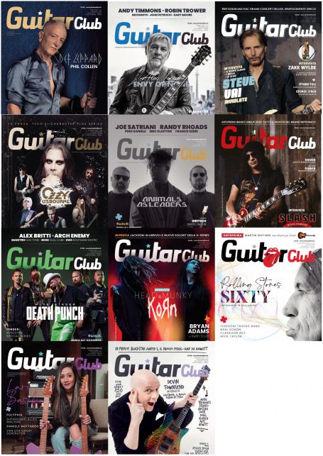 GuitarClub Magazine - Full Year 2022 Issues Collection