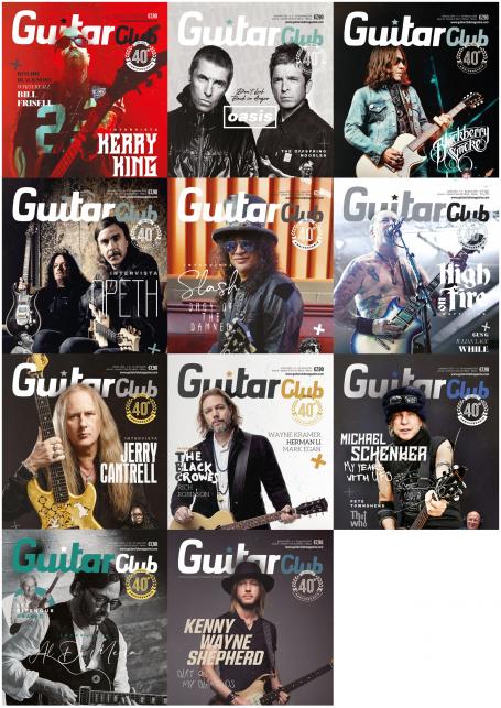 GuitarClub Magazine - Full Year 2024 Issues Collection