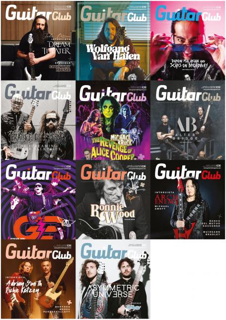 GuitarClub Magazine - Full Year 2025 Issues Collection